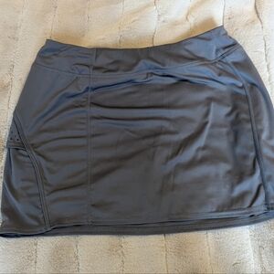 Tangerine Charcoal Mini Skirt